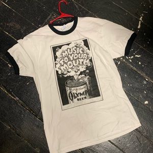 Olympia BEER baby.. Music to your Mouth Mens XL